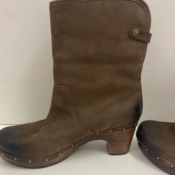 UGG Australia Women's Lynnea II Sheepskin Clog Boots 9 - Picture 5 of 12